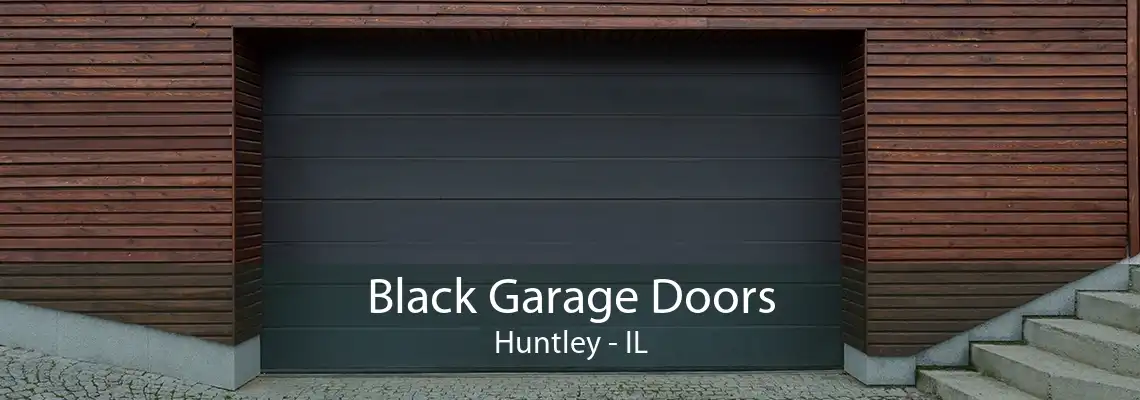 Black Garage Doors Huntley - IL