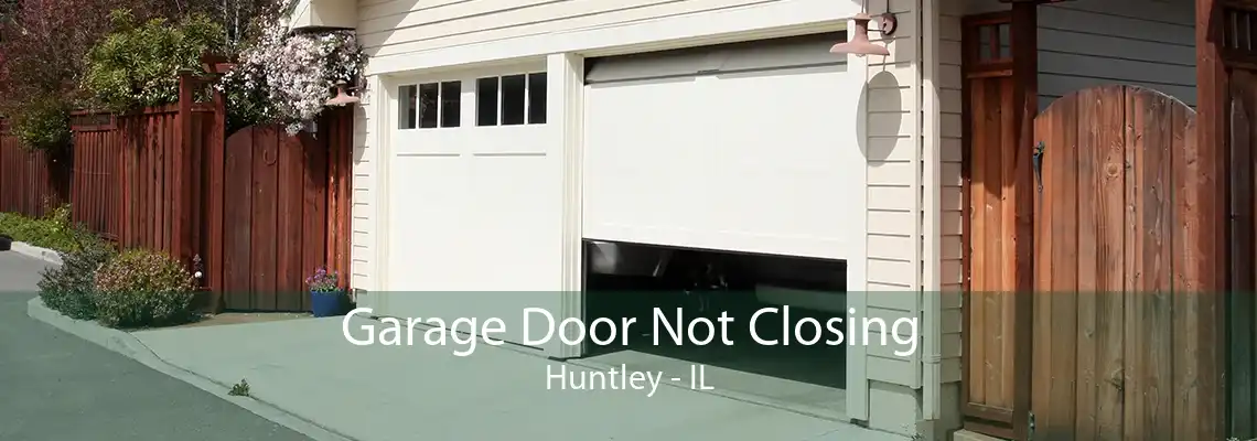 Garage Door Not Closing Huntley - IL