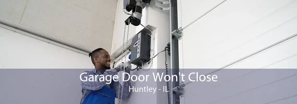 Garage Door Won't Close Huntley - IL