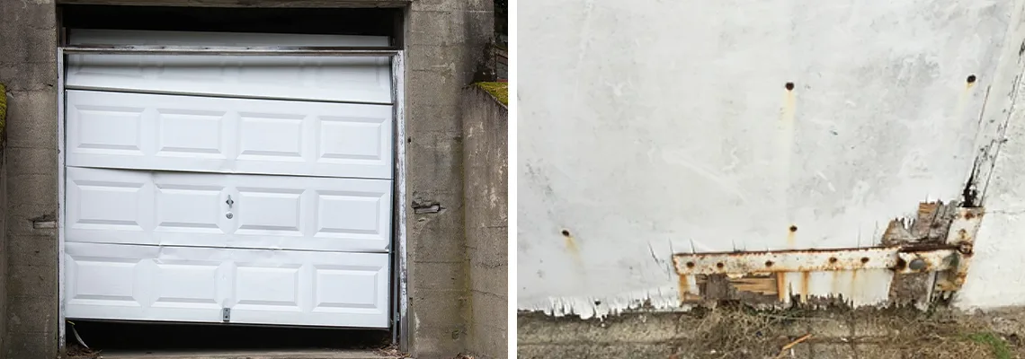 Rotten Commercial Garage Door Repair in Huntley, IL