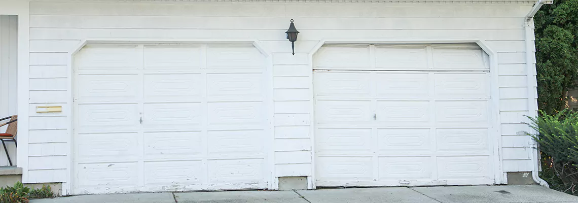 Roller Garage Door Dropped Down Replacement in Huntley, IL