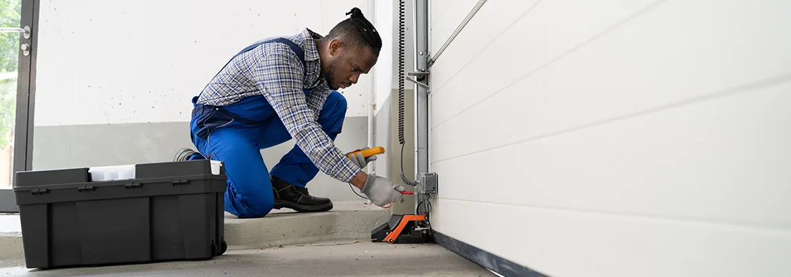 Garage Door Track Repair in Huntley, IL