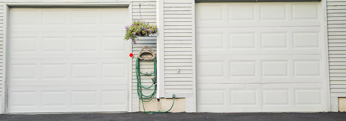 Sectional Garage Door Dropped Down Repair in Huntley, Illinois